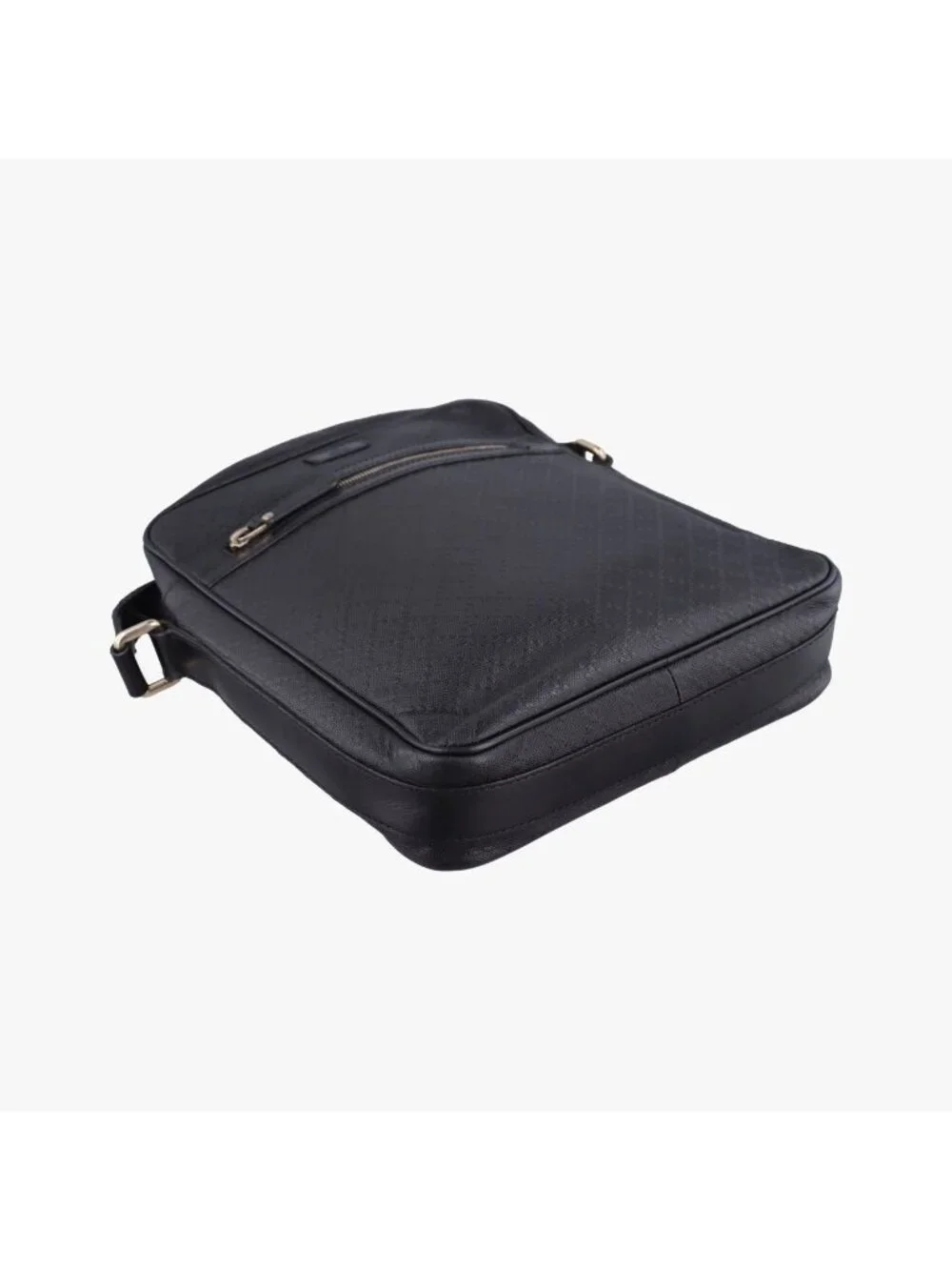 Gucci Diamante Black Leather Tote